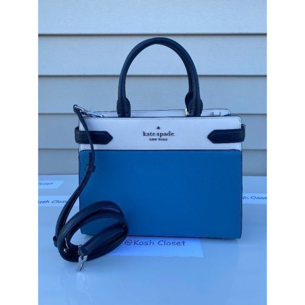 Kate Spade Satchel Purse Medium Color Block Purse Niagara Multi